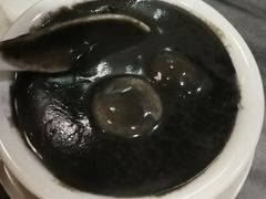 手磨芝麻糊加芝麻汤圆-黄师奶甜品店