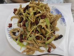 干煸鱿鱼-北戴河庆山饭店·海鲜砂锅粥(北戴河黑石路店)