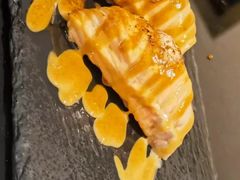 三文鱼火焰寿司-天狗山料理(省体店)