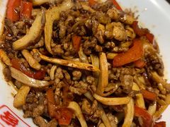鱿鱼炒肉丝-天下客饭店(中山路店)