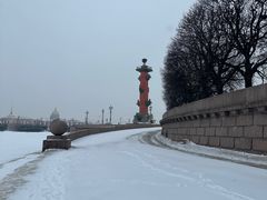 -瓦西里岛古港口灯塔