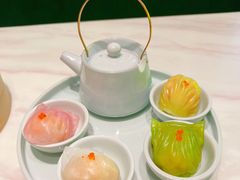 参汤四色虾饺皇-悦得闲广式点心茶楼(蓝鲸世界店)