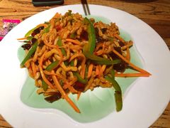 鱼香肉丝-一盏明灯全素斋(殊像寺店)