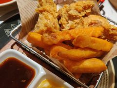 炸鸡拼盘-七八冷面·延边朝鲜族美食(欢乐谷店)