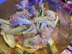 干锅花菜-钳真多钓虾馆·小龙虾海鲜烧烤(九六广场店)