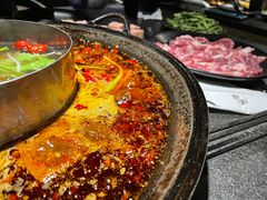 渝涯生铁牛油子母锅底-渝涯重庆豆花老火锅(中赢国际店)