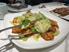 馕炒莲花白-阿里疆Alijiang·丝路美食·异域风情·清真(长楹天街店)