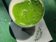 抹茶燕麦拿铁-LA MATCHA抹茶吧(进贤路店)