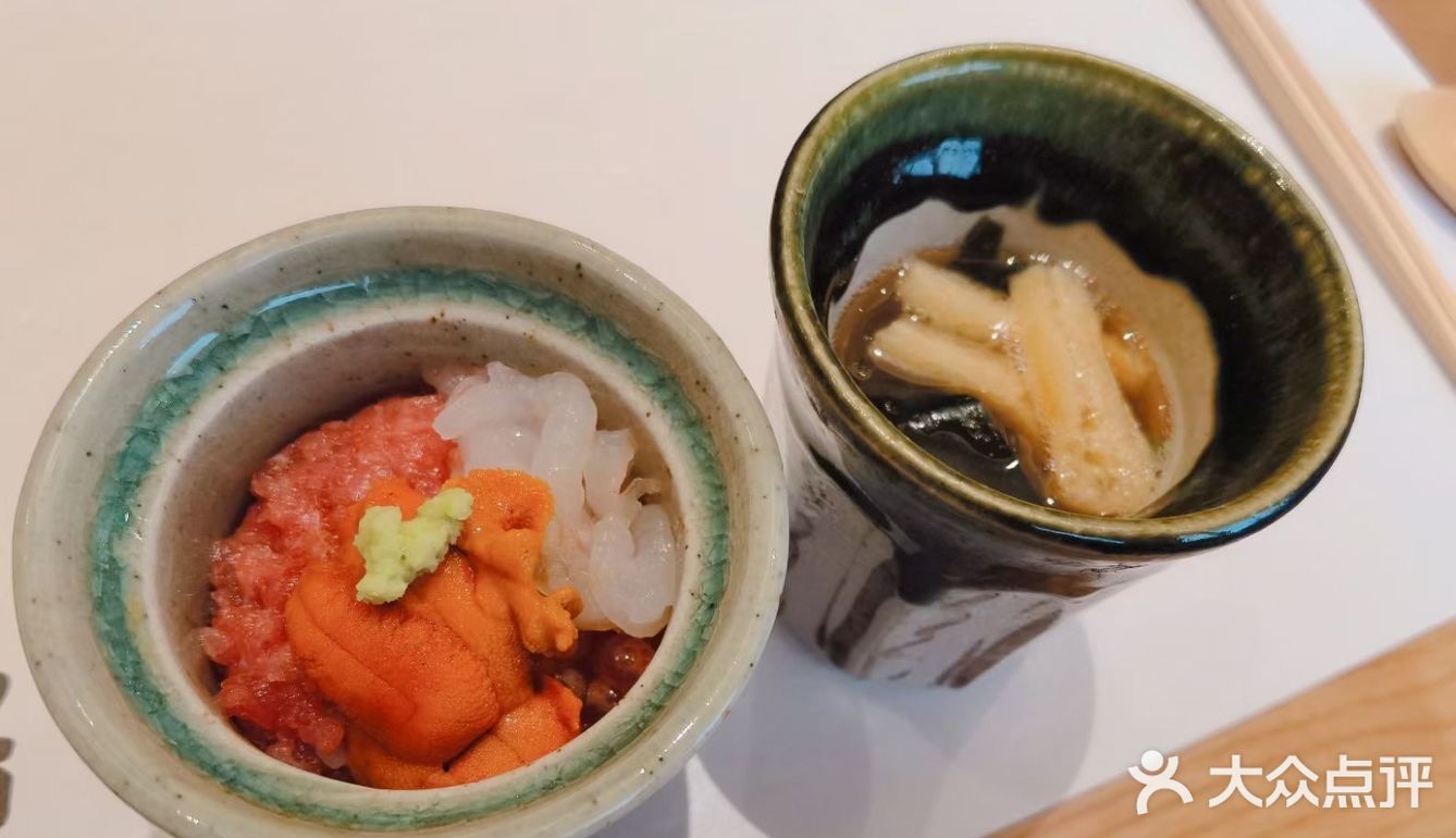 寿司，海鲜饭，到最后的甜品，品相口感环境，绝对值得一尝！