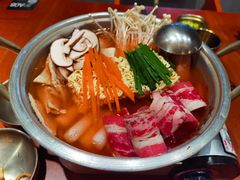 泡菜肥牛部队锅-春熙台韩国料理·章鱼肥牛(西丽店)