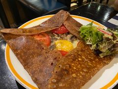 火腿芝士番茄蘑菇荞麦飞饼-La Creperie法餐厅(芮欧百货店)