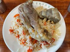 豪华腿排饭-巴依家新疆手抓饭(菱角湖万达店)