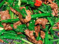 香葱头爆羊肉-安天民北方饺子(白石洲店)