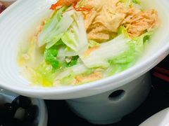 腐皮青菜-老头儿油爆虾·知味杭州(爱琴海购物中心)
