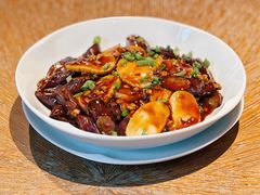 茄子烧年糕-宁波柏悦酒店·钱湖渔港