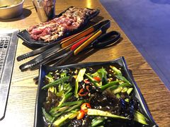 秋葵拌木耳-鑫釜山海鲜烧烤(浑南店)