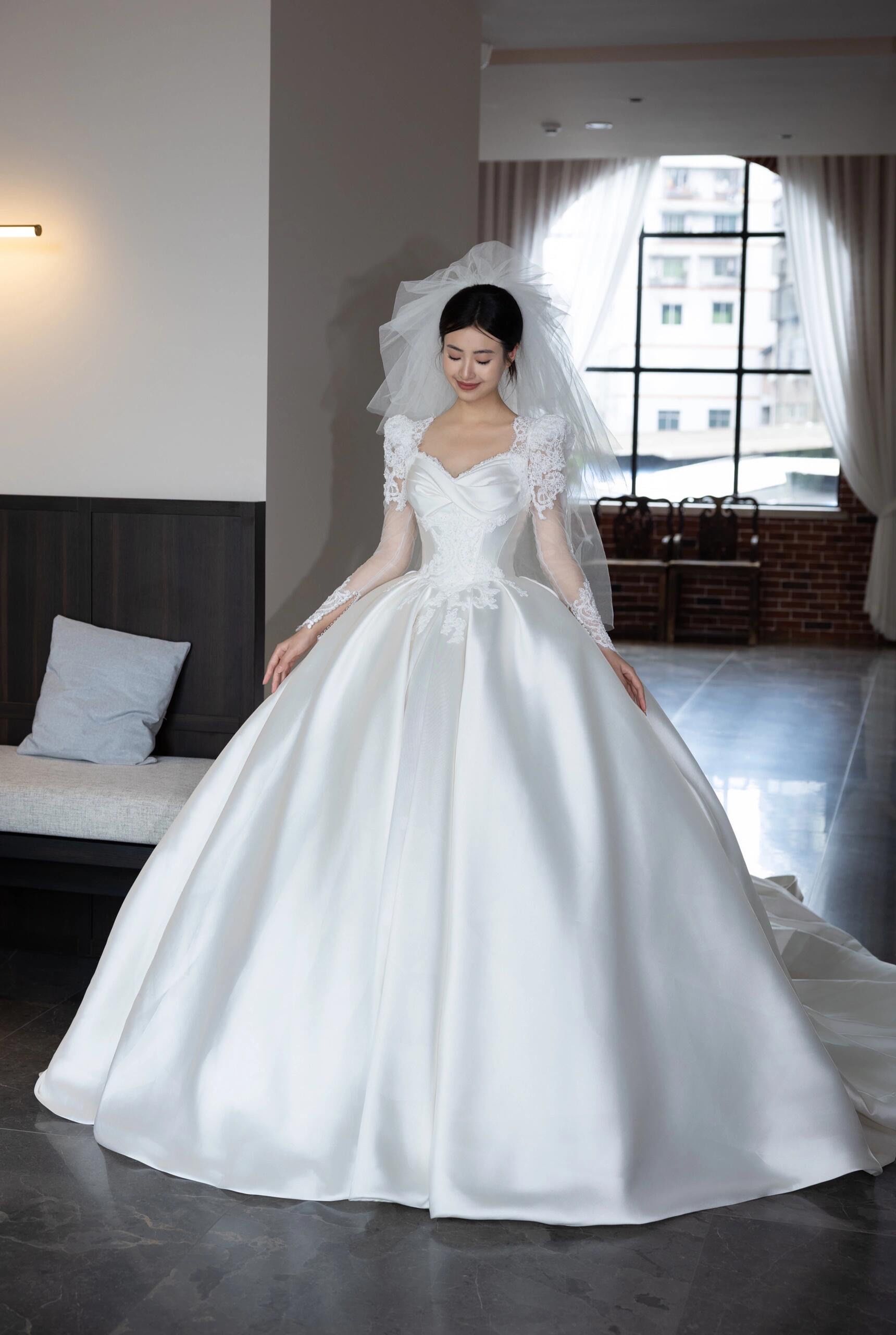 少女心拉满的婚纱👰🏻‍♀️童话城堡公主