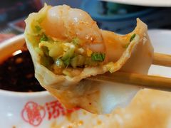 角瓜鸡蛋虾仁水饺-添福来墨鱼饺子 · 海鲜东北菜(大连星海·黄浦路店)