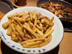 咸蛋黄炒茄子-吃饭皇帝大(解放西路店)