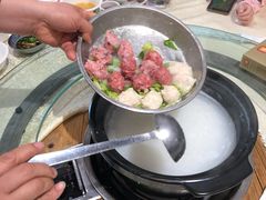 墨鱼丸拼牛肉丸-丰尔粥食·粥底火锅·桑拿鸡(大良总店)