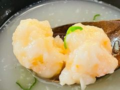 虾滑配白汤-贡梅老面馆·蟹粉面·无锡特色小吃(南长街主推店)