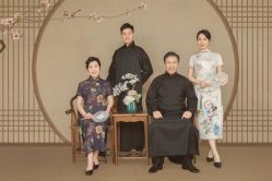 -时光纪亲子全家福照相馆(静安店母女写真父母纪念照)