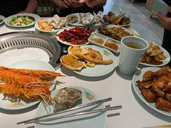 -绿岛港轩海鲜烤肉涮锅自助餐厅