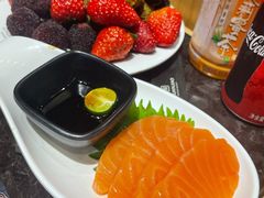 刺身三文鱼-川骄海鲜自助(河东店)