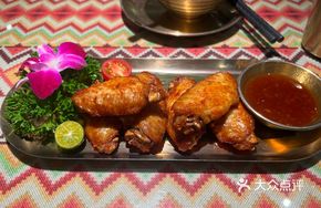 Thai Lemongrass Grilled Chicken Wings