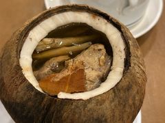 石桃免疫椰子汤-大唐靓汤江门私房菜(景田店)