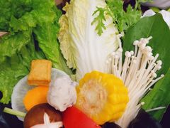 五色蔬菜拼盘-呷哺呷哺(枫蓝国际店)