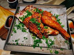 绿茶葱香烤鸡烤肉合拼-绿茶餐厅(深南广场万科店)