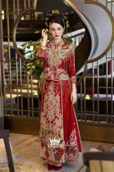 点击看大图 -艾拉·女王婚纱礼服馆