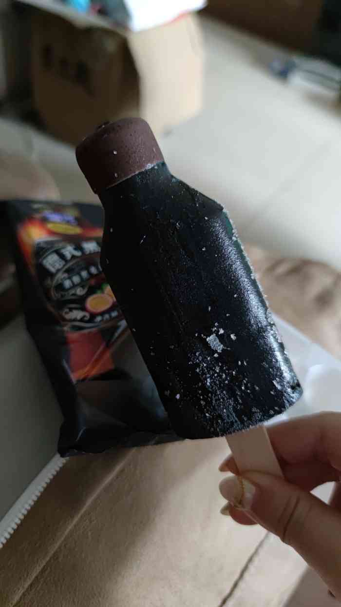 打分 网红冰棍买来尝尝,样子好可爱,味道也不错