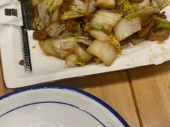 猪油渣炒大白菜-华顺土菜馆(洪岗路店)