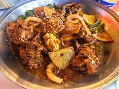 炕锅羊肉-尕西木老春台东乡手抓美食