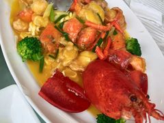 上汤伊面焗龙虾-江南村酒家