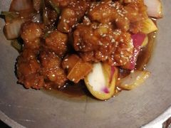 雪花糖醋里脊-绿茶餐厅(城西银泰城店)