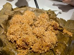 白洋淀荷叶糯米排骨-小放牛河北菜(长安万达店)