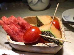 餐前水果。-悦慕·花满溪(新城吾悦店)