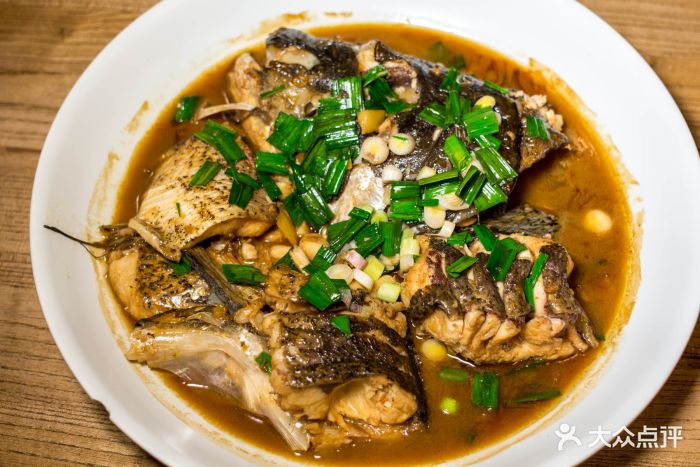 同龄阁餐厅(北山路店)-家烧鱼头-菜-家烧鱼头图片-杭州美食-大众点评