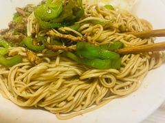 青椒肉丝面-高邮面馆(明瓦廊店)