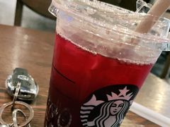 冰摇红莓黑加仑-星巴克(济南美莲广场店)