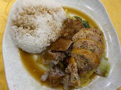 烧鹅拼酿大肠饭-安记烧鹅(新桥店)