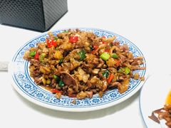 白辣椒炒鸡胗-新新湘菜馆(新中街二条店)