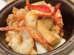石窝烧海花竹虾-香港百合居(LCM置汇旭辉广场店)
