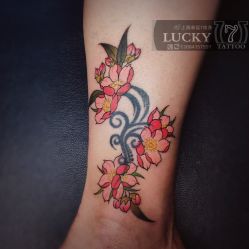 -幸运7纹身刺青Lucky7tattoo