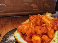 菠萝咕噜猴头菇-水木苼 蔬食料理