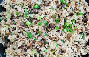Mushroom Beef Baked Rice