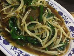 韭菜炒猪肝-拉面莊夢語＆中华料理八椿